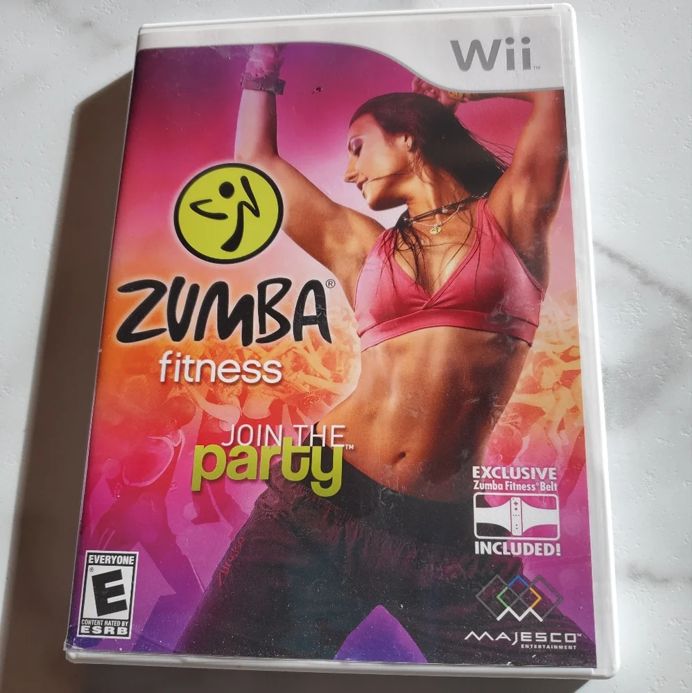 Zumba Fitness Game for Wii with Belt